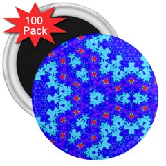 Blueberry 3  Magnets (100 Pack) by LW323