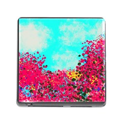 Flowers Memory Card Reader (square 5 Slot) by LW323