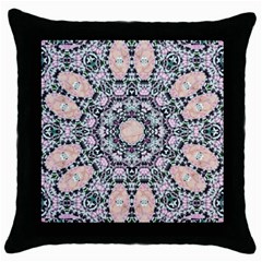 Gem Throw Pillow Case (black) by LW323
