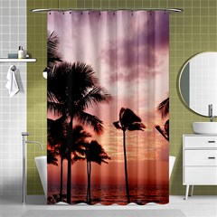 Palm Trees Shower Curtain 48  X 72  (small)  by LW323