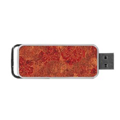 Animalprintfnl1 Portable Usb Flash (two Sides) by PollyParadise