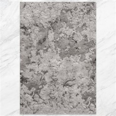 Silver Abstract Grunge Texture Print Canvas 12  X 18  by dflcprintsclothing