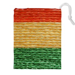 Couleurs D afrique Drawstring Pouch (5xl) by SoLoJu