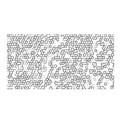 Neon Geometric Pattern Design 2 Satin Wrap by dflcprintsclothing