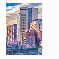 Akihabara Zone Urban Scene Tokyo Japan Large Garden Flag (two Sides) by dflcprintsclothing