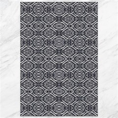 Silver Ornate Decorative Design Pattern Canvas 12  X 18  by dflcprintsclothing