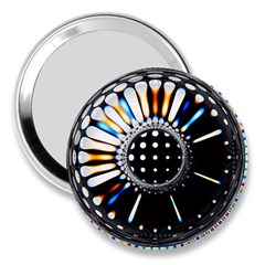 Digital Wheel 3  Handbag Mirrors by Sparkle