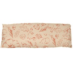 Thanksgiving Flowers And Gifts Pattern Body Pillow Case Dakimakura (two Sides) by DinzDas