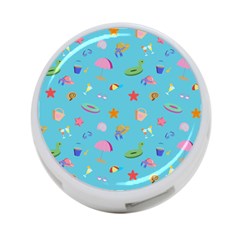 Summer  Beach  The Sun 4-port Usb Hub (one Side) by SychEva