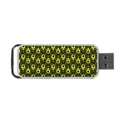 Avocados Portable Usb Flash (two Sides) by Sparkle