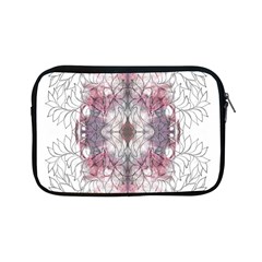 Inked Petals Apple Ipad Mini Zipper Cases by kaleidomarblingart