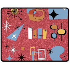 50s Fleece Blanket (medium)  by NerdySparkleGoth