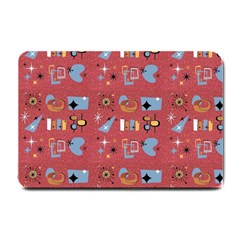 50s Small Print Small Doormat  by NerdySparkleGoth