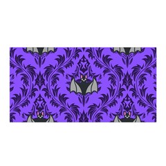 Friggin Bats Pattern Satin Wrap by NerdySparkleGoth