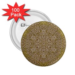 Pearls With A Beautiful Luster And A Star Of Pearls 2 25  Buttons (100 Pack)  by pepitasart
