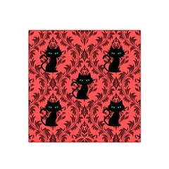 Cat Pattern Satin Bandana Scarf by NerdySparkleGoth