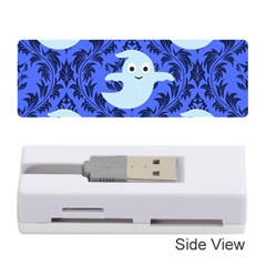 Ghost Pattern Memory Card Reader (stick) by NerdySparkleGoth