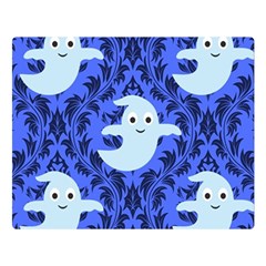 Ghost Pattern Double Sided Flano Blanket (large)  by NerdySparkleGoth