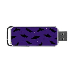Bats In The Starry Sky Portable Usb Flash (one Side) by SychEva