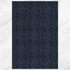 Blue Stripes On Dark Background Canvas 12  X 18  by SychEva