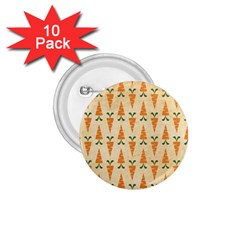 Pattern-carrot-pattern-carrot-print 1 75  Buttons (10 Pack) by Sudhe