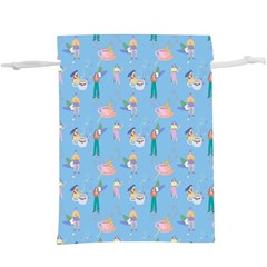 Beautiful Girls With Drinks  Lightweight Drawstring Pouch (xl) by SychEva