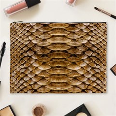 Reptile Skin Pattern 11 Cosmetic Bag (xl) by skindeep