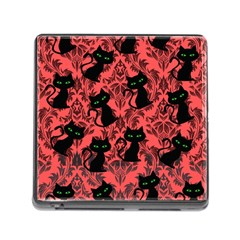 Halloween Cats Memory Card Reader (square 5 Slot) by NerdySparkleGoth