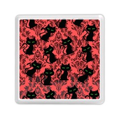 Halloween Cats Memory Card Reader (square) by NerdySparkleGoth