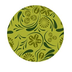 Folk Flowers Pattern  Mini Round Pill Box (pack Of 5) by Eskimos