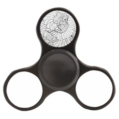 Mono Swirls Finger Spinner by kaleidomarblingart