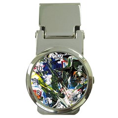 Snow In A City-1-1 Money Clip Watches by bestdesignintheworld