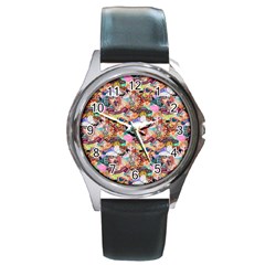 Retro Color Round Metal Watch by Sparkle