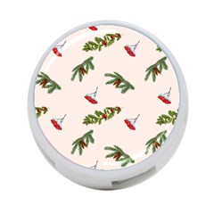 Rowan Branches And Spruce Branches 4-port Usb Hub (one Side) by SychEva
