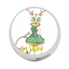 Gold Clown 4-port Usb Hub (two Sides) by Limerence