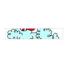 Doodle Poodle  Flano Scarf (mini) by IIPhotographyAndDesigns