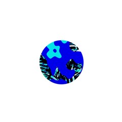 Abstract Tropical 1  Mini Buttons by 3cl3ctix
