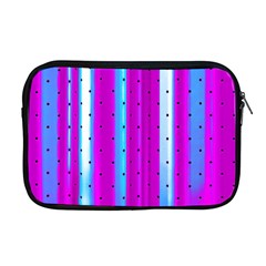 Warped Stripy Dots Apple Macbook Pro 17  Zipper Case by essentialimage365