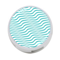 Beach Waves 4-port Usb Hub (one Side) by Sparkle
