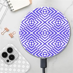 Illusion Waves Pattern Wireless Charger by Sparkle