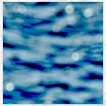 Blue Waves Abstract Series No5 Canvas 20  x 20  19 x19.27  Canvas - 1