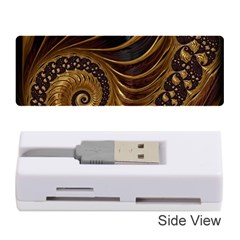 Shell Fractal In Brown Memory Card Reader (stick) by SomethingForEveryone
