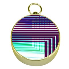 Gradient Gold Compasses by Sparkle