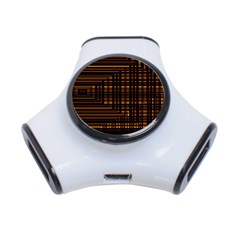 Gradient 3-port Usb Hub by Sparkle