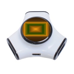 Gradient 3-port Usb Hub by Sparkle