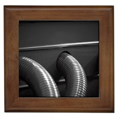 Tubes Of Power Framed Tile by DimitriosArt