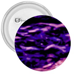 Purple  Waves Abstract Series No1 3  Buttons by DimitriosArt