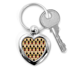 Champagne For The Holiday Key Chain (heart) by SychEva