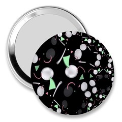 Digital Illusion 3  Handbag Mirrors by Sparkle