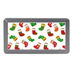 New Year s Multicolored Socks Memory Card Reader (Mini) Front